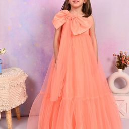 Bedtime story Girls Net Maxi A-Line Dress-picture-28