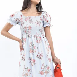 KETCH Floral Printed Dress-image-63