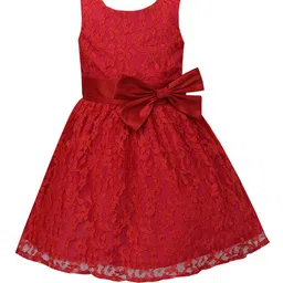 A T U N Red Lace Dress-picture-17