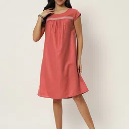 9rasa Cotton Block Printed Dress-image-48