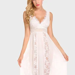 Xivir Floral Self Design Baby Doll-picture-23