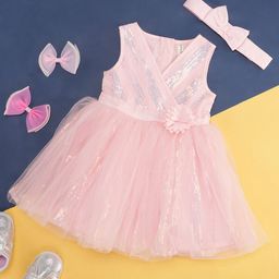 Pantaloons Baby Embellished Cotton Fit & Flare Dress-picture-35