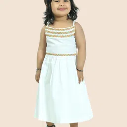 JUNITOS Fit & Flare Midi Dress-image-30