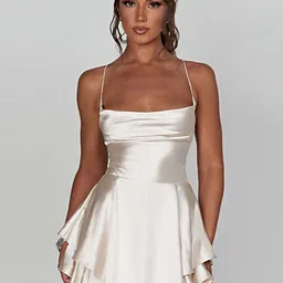 StyleCast Shoulder Straps Fit & Flare Mini Dress-image-11