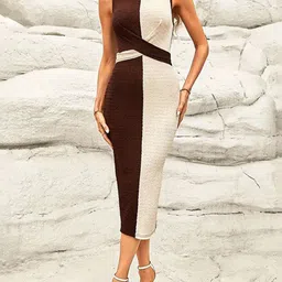 StyleCast Women Sleeveless Midi Bodycon Dress-picture-18