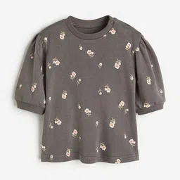H&M Girls Patterned Sweatshirt Dress-picture-22