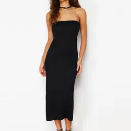 Trendyol Bodycon Midi Dress-image-65
