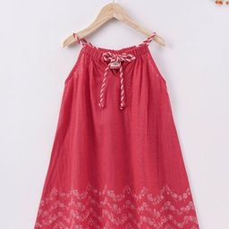 Ed-a-Mamma Red A-Line Dress-picture-37