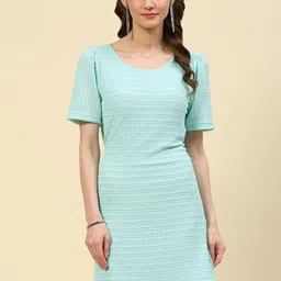 Monte Carlo Self Design A-Line Dress-image-12
