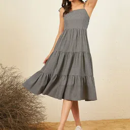 RARE Crepe A-Line Dress-image-69