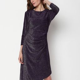 Vero Moda Bling & Sparkly Round Neck A-Line Dress-image-52