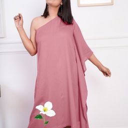LetsDressUp Floral Printed One Shoulder A-Line Dress-picture-32