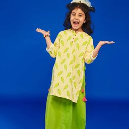 Somersault Printed A-line Maxi Dress-image-33