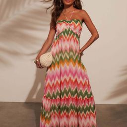 StyleCast x Revolte Women Print A-Line Dress-image-44