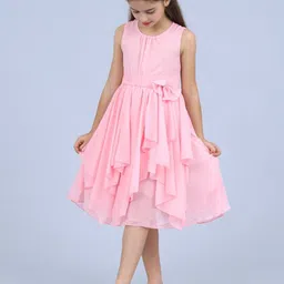 BAESD Girls Fit and Flare Midi Dress-image-57