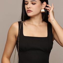 French Connection A-Line Midi Dress-image-62