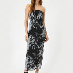 Koton Printed Maxi Dress-image-7