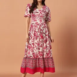 The Dry State Women Floral Printed Maxi Dress-picture-14