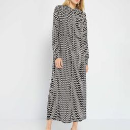 KIABI Geometric Printed Shirt Dress-image-21