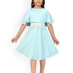 Aarika Turquoise Blue Embellished Dress-image-95