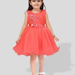 BAESD Girls Party Fit & Flare Dress-image-12