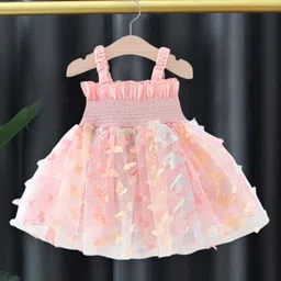 INCLUD Girls Print Fit & Flare Dress-image-67