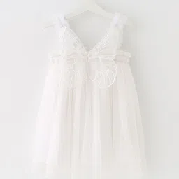 INCLUD White Fit & Flare Dress-image-56