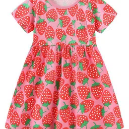 StyleCast Printed Fit & Flare Dress-image-93