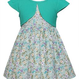 mama & bebe Infants Floral Print Fit & Flare Dress-image-64