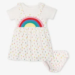 Ed-a-Mamma Baby Printed A-line Dress-picture-13