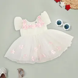 MeeMee Girls Floral Fit & Flare Party Dress-picture-39
