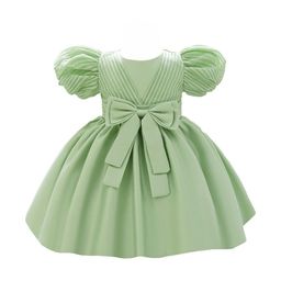 StyleCast x Revolte Puff Sleeve Fit & Flare Dress-image-41