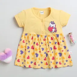 BUMZEE Polka Dot Print Fit & Flare Dress-54