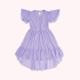 Pantaloons Junior Girls High-Low Cotton Fit & Flare Dress-23