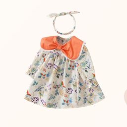 StyleCast Floral Print Halter Neck A-Line Dress-image-52