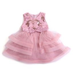 Hopscotch Pink Embellished Dress-picture-14