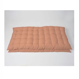 SKANDA FAB Peach 2 Pieces Pure Cotton Rectangle Floor Cushions-16