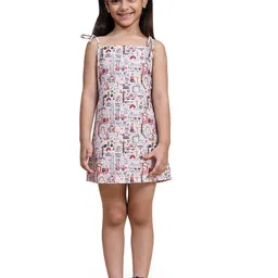 BAESD Printed Linen A-Line Dress-image-27
