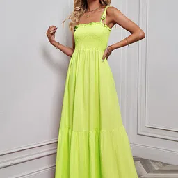 JC Mode Smocked Detail Maxi Dress-image-33