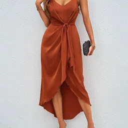 JC Mode Women Sleeveless Fit & Flare Midi Dress-image-69
