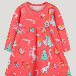 StyleCast Girls Print A-Line Dress-image-16
