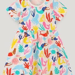 StyleCast Abstract Printed A-Line Dress-picture-9