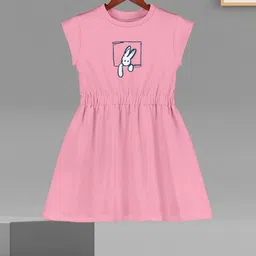 HELLCAT Girls Print A-Line Dress-10