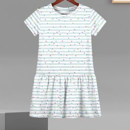 HELLCAT Girls Printed Cotton A-Line Dress-picture-25