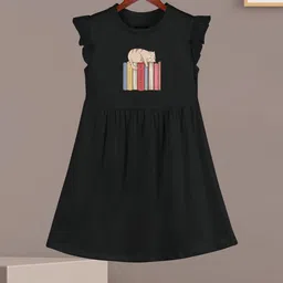 HELLCAT Girls Printed A-Line Dress-picture-22