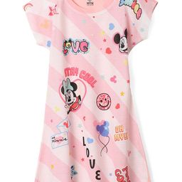 Wear Your Mind Graphic Printed Cotton A-Line Dress-17
