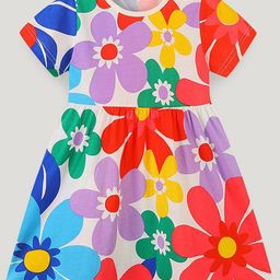 StyleCast Girls Floral Print A-Line Dress-image-91