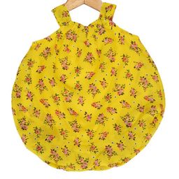 Creative Kids Girls Floral Printed Sleeveless Balloon Dress-picture-31