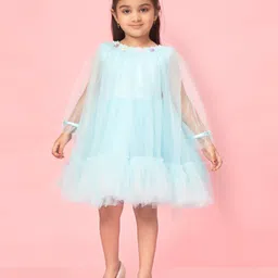 BAESD Girls Net A-Line Dress-image-50