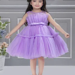 Ministitch Girls Fit and Flare Dress-55